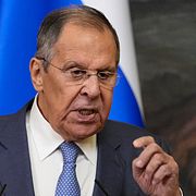 Ryske utrikesministern Sergej Lavrov.