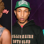 Kelis/Pharrell Williams och Chad Hugo i The Neptunes.