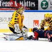 Linus Söderström i den fjärde kvartsfinalen. 