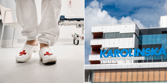Vårdpersonal/ Karolinska universitetssjukhuset TT