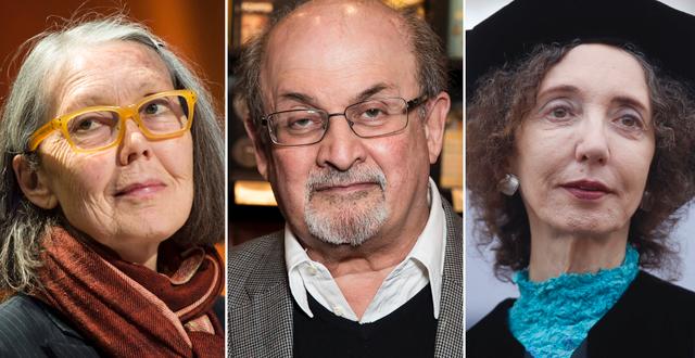 Anne Carson/Salman Rushdie/Joyce Carol Oates. TT