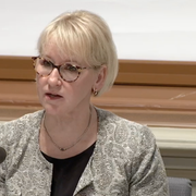 Utrikesminister Margot Wallström (S).