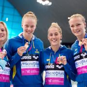 Ida Marko-Varga, Louise Hansson, Ida Lindborg och Sarah Sjöström