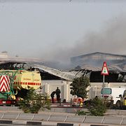 Område i Qatar attackerat under Irankriget.