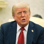 Trump i Vita huset. 