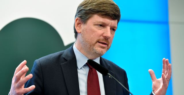 Martin Ådahl, ekonomiskpolitisk talesperson på Centerpartiet. Henrik Montgomery/TT / TT NYHETSBYRÅN