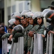 Soldater ur nationalgardet.