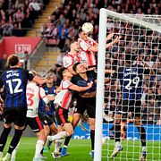 Southampton’s under matchen mot Middlesbrough, som de vann.