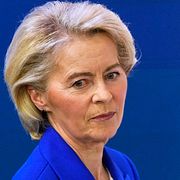 EU-kommissionens ordförande Ursula von der Leyen.