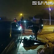 Bild från dödsmisshandeln av Tyre Nichols. AP