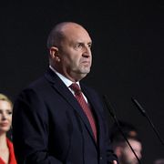 Rumen Radev och Valérie Hayer.