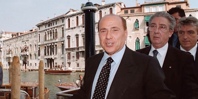 Silvio Berlusconi. Bild från 2001. FRANCESCO PROIETTI / AP