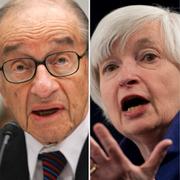 Några av undertecknarna (från vänster): Christina Romer, Alan Greenspan, Janet Yellen, Ben Bernanke