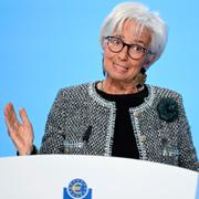 ECB-chefen Christine Lagarde. 