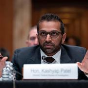 Arkivbild på FBI-chefen Kash Patel.