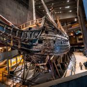 Vasaskeppet på Vasamuseet i Stockholm, arkivbild. 