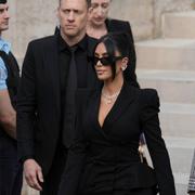 Kim Kardashian, efter att hon vittnade i Paris tidigare i maj. 