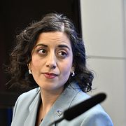 Liberalernas partiledare Simona Mohamsson (L) och Sverigedemokraternas Jimmie Åkesson (SD).