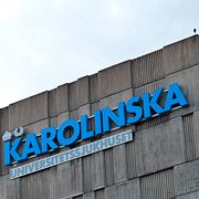 Karolinska Universitetssjukhuset i Huddinge.