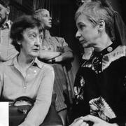 Författarna Maja Ekelöf och Sara Lidman 1971/Arkivbild