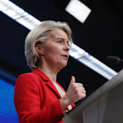EU-kommissionens ordförande Ursula von der Leyen.