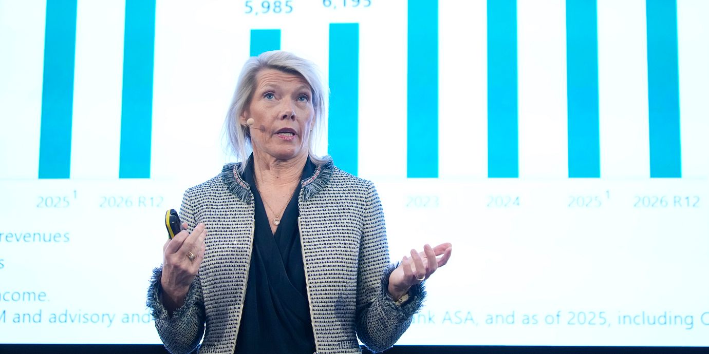DNB-chefen Kjerstin Braathen. Arkivbild.