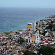 En bild på Venezuelas kust.