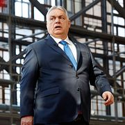 Viktor Orbán inför EU-toppmötet den 19 mars.