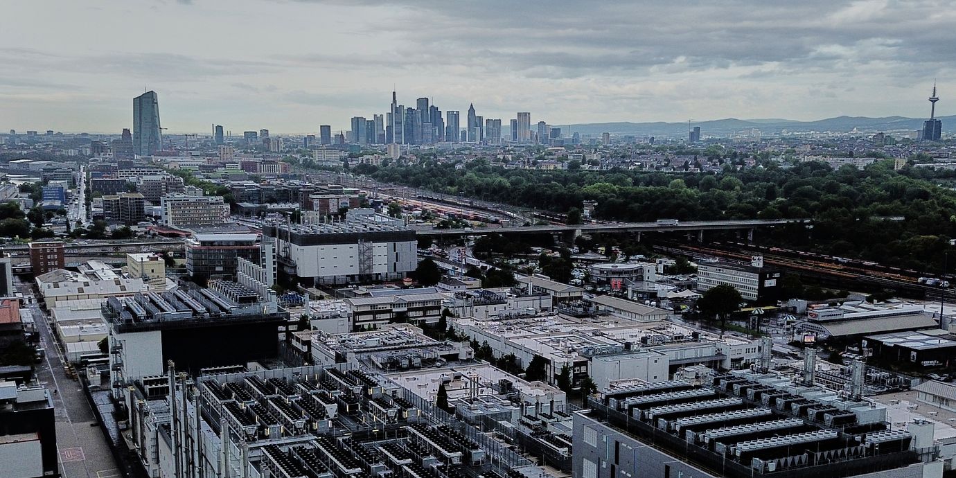 Illustrationsbild: Datacenter i Frankfurt.