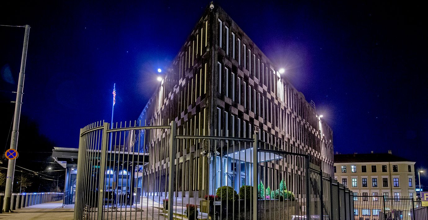 USA:s ambassad i Oslo.