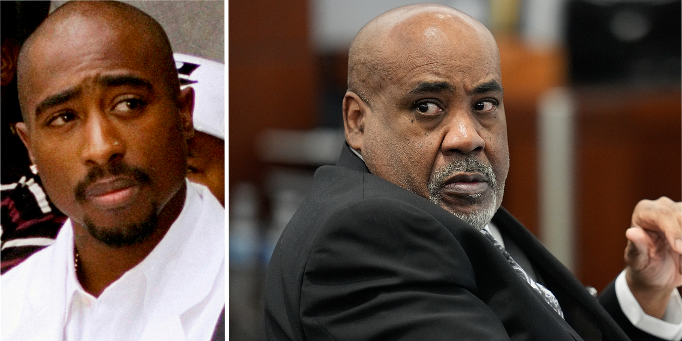 Tupac Shakur och Duane Davis.