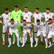 Irans lag inför matchen. 