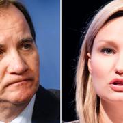 Stefan Löfven och Ebba Busch Thor.