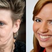 Penilla Gunther och Sara Skyttedal