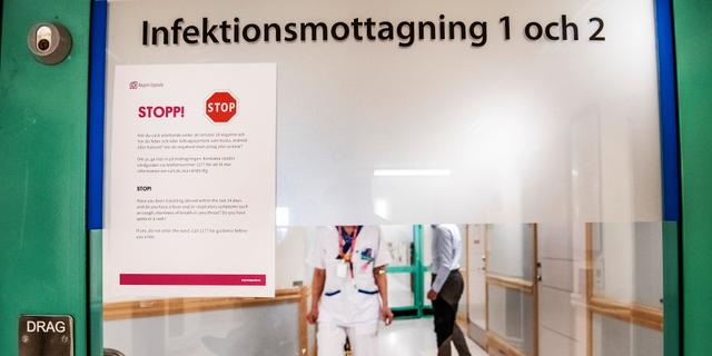 Infektionsmottagningen på Akademiska sjukhuset i Uppsala. En Tomas Oneborg/SvD/TT / TT NYHETSBYRÅN