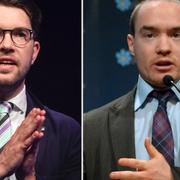 Jimmie Åkesson och Kent Ekeroth.