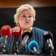 Erna Solberg. 