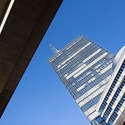 Arkivbild: Kista Science Tower i Kista utanför Stockholm.