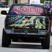 En så kallad Trump-truck i USA. Illustrationsbild. 