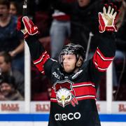 Malmö Redhawks Carl Söderberg under förra säsongen.