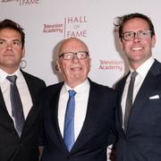 Lachlan Murdoch, Rupert Murdoch och James Murdoch