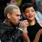 Chris Brown och Rihanna år 2012