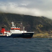 Tristan da Cunha är en av världens mest avlägsna och bebodda öar. Bilden är tagen 2012.