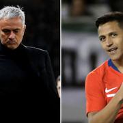 José Mourinho och Alexis Sanchez. 