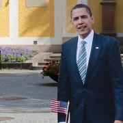 Obama utanför Skansen