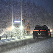 Ovädret Anna drog in över Mellansverige på nyårsdagen.