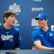 Ippei Mizuhara och Shohei Ohtani.