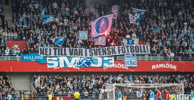 Bild från MFF-match. MATHILDA AHLBERG / BILDBYRÅN