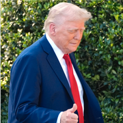 Trump/den AI-genererade bilden. 