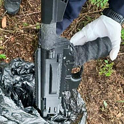 Bild på vapnet från polisens förundersökning.